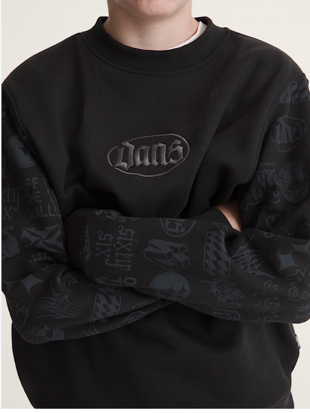 Vans Mixed Lot Crew Sweatshirt Unisex Large -14/16